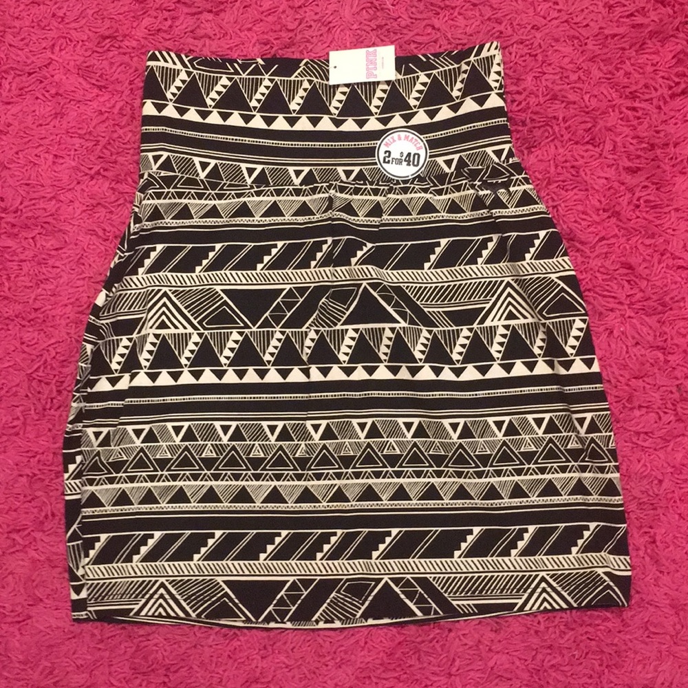 SALE * Printed High Waisted Mini Skirt